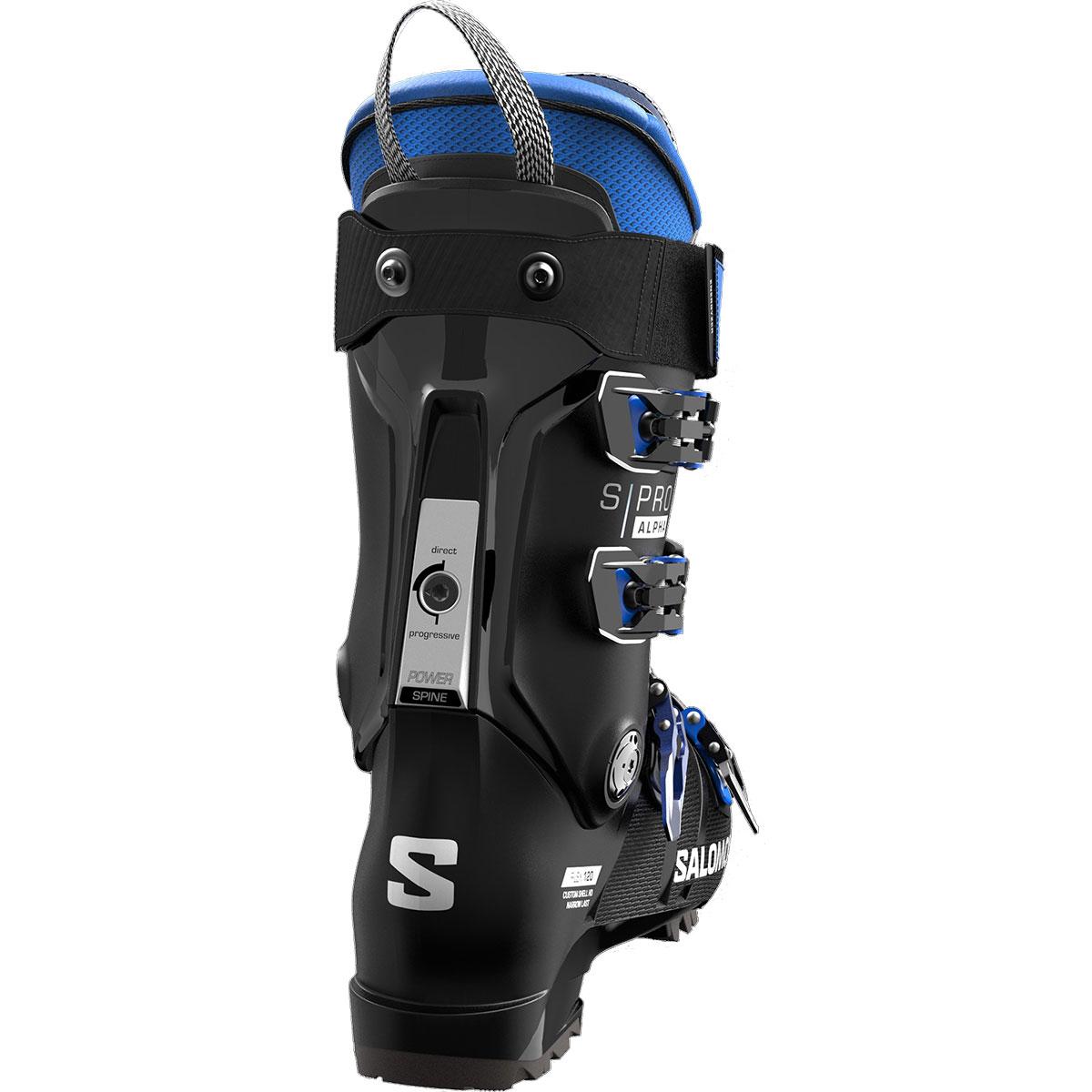 Salomon S/Pro Alpha 120 GW Boot Men's in Black Race Blue
